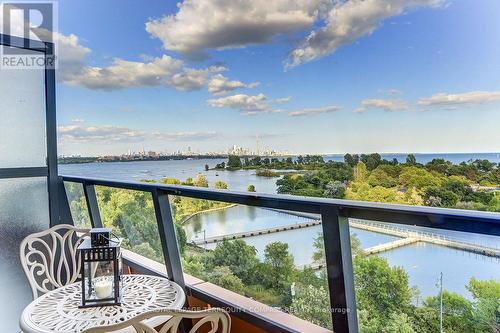 #513 -20 Shore Breeze Dr, Toronto, ON - Outdoor With Body Of Water With Balcony With View