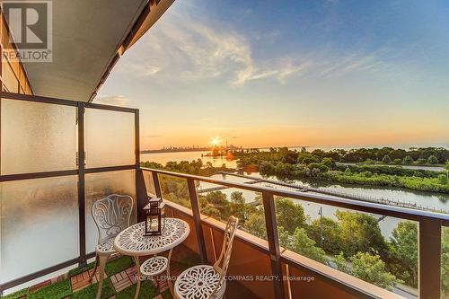 #513 -20 Shore Breeze Dr, Toronto, ON - Outdoor With Balcony With View
