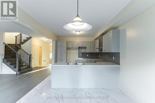12 Creedon Crescent, Ajax, ON - Indoor Photo Showing Kitchen With Double Sink