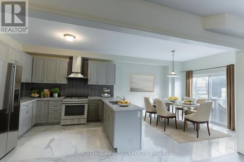 12 Creedon Crescent, Ajax, ON - Indoor Photo Showing Kitchen With Stainless Steel Kitchen