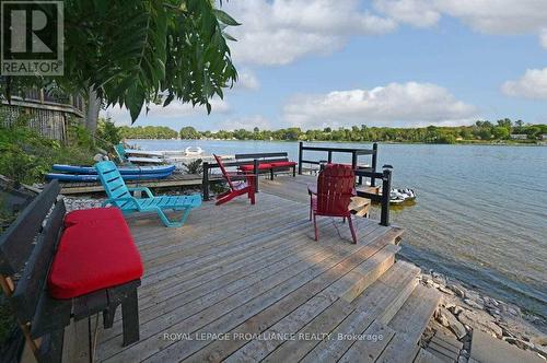 486 Cty Rd 18 - 91 Cherry Beach Lane, Prince Edward County, ON - Outdoor With Body Of Water With Deck Patio Veranda With View