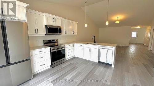 127 Farrington Cres, Prince Edward County, ON - Indoor Photo Showing Kitchen With Double Sink