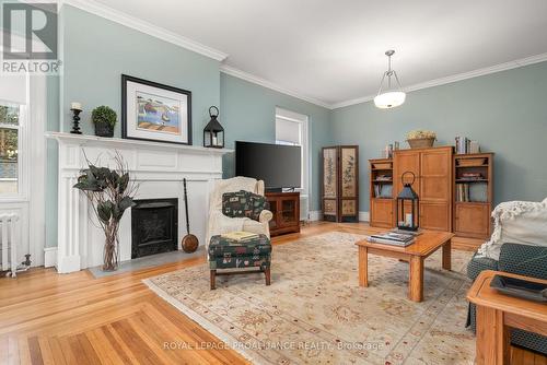 339 Main St E, Prince Edward County, ON - Indoor Photo Showing Living Room With Fireplace