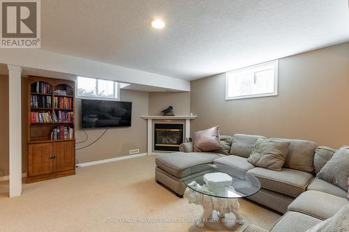 78 Blackburn Cres, Middlesex Centre, ON - Indoor With Fireplace