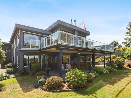 4797 Ocean Trail, Bowser, BC - Outdoor With Balcony With Deck Patio Veranda