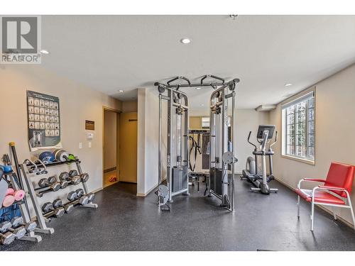 1875 Country Club Drive Unit# 1522, Kelowna, BC - Indoor Photo Showing Gym Room