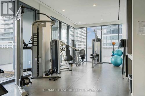 2409 - 159 Dundas Street, Toronto, ON - Indoor Photo Showing Gym Room