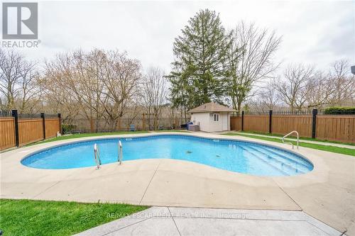 68 Montmorency Drive, Hamilton, ON - Outdoor With In Ground Pool With Backyard