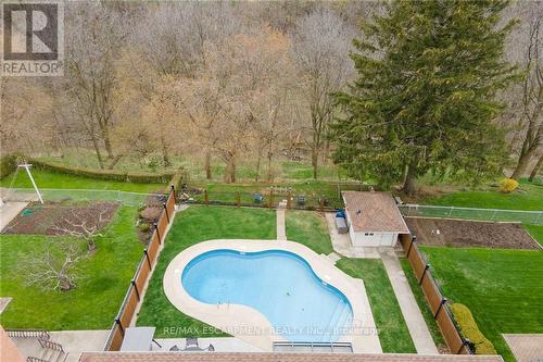 68 Montmorency Dr, Hamilton, ON - Outdoor With In Ground Pool With Backyard