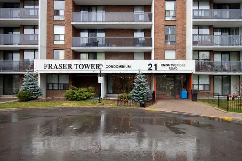 21 Knightsbridge Road|Unit #1602, Brampton, ON - Outdoor With Balcony With Facade