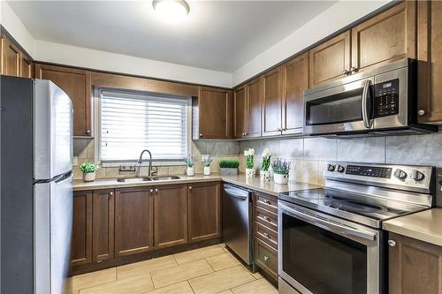 1475 Upper Gage Avenue|Unit #11, Hamilton, ON - Indoor Photo Showing Kitchen With Double Sink