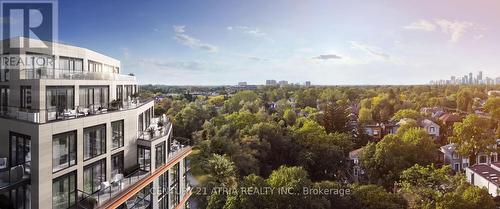 605 - 250 Lawrence Avenue W, Toronto, ON - Outdoor With Balcony With View