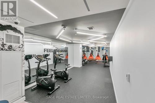 801 - 2 Augusta Avenue, Toronto, ON - Indoor Photo Showing Gym Room