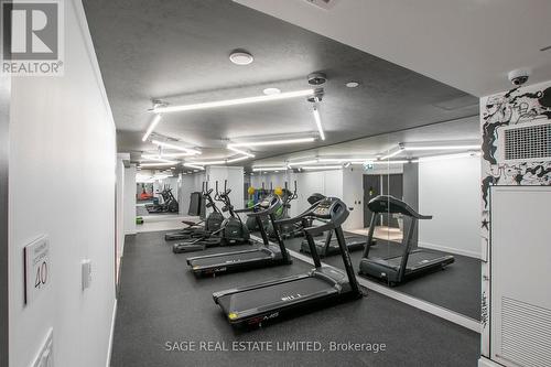 801 - 2 Augusta Avenue, Toronto, ON - Indoor Photo Showing Gym Room