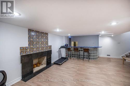 12 Halstead Rd, Clarington, ON - Indoor With Fireplace