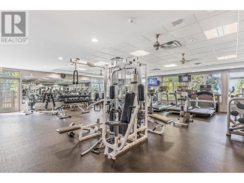 4520 Gallaghers Lookout Unit# 6, Kelowna, BC - Indoor Photo Showing Gym Room