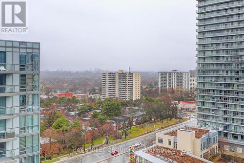 1205 - 56 Forest Manor Road, Toronto, ON - Outdoor With Balcony With Facade