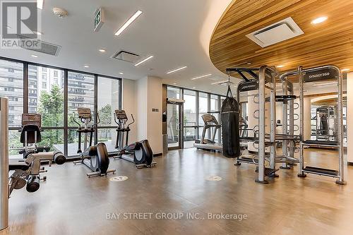 1205 - 56 Forest Manor Road, Toronto, ON - Indoor Photo Showing Gym Room