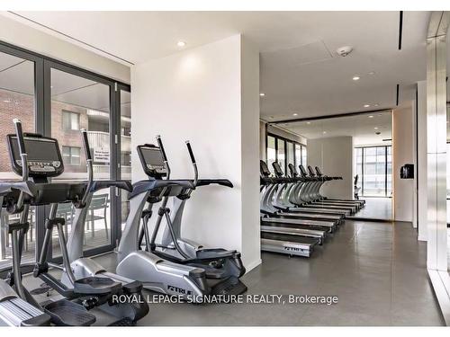 3302-159 Dundas St E, Toronto, ON - Indoor Photo Showing Gym Room