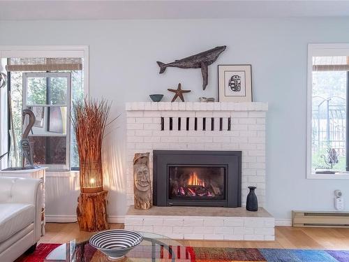 761 Nanoose Ave, Parksville, BC - Indoor Photo Showing Other Room With Fireplace