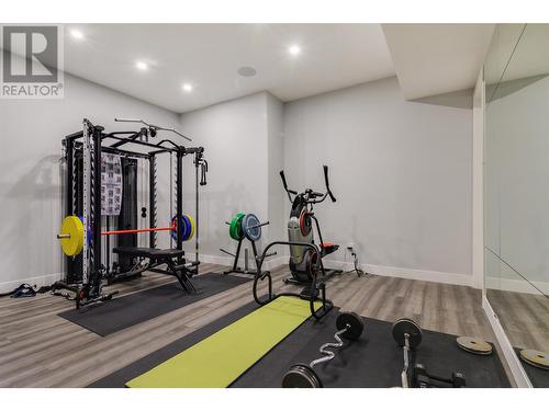 761 Highpointe Lane, Kelowna, BC - Indoor Photo Showing Gym Room