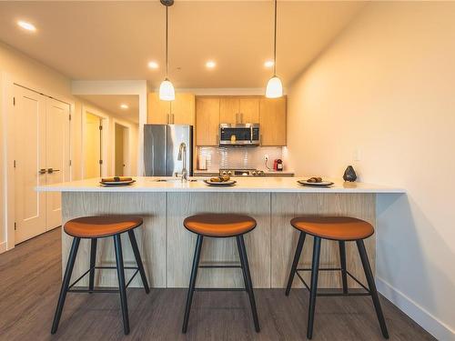 505-147 Haliburton St, Nanaimo, BC - Indoor Photo Showing Kitchen With Upgraded Kitchen