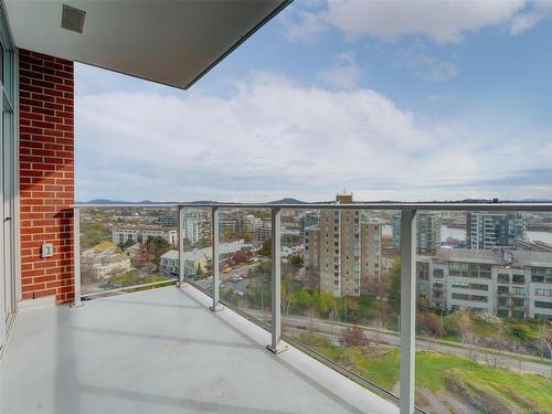 1206-60 Saghalie Rd, Victoria, BC - Outdoor With Balcony With View