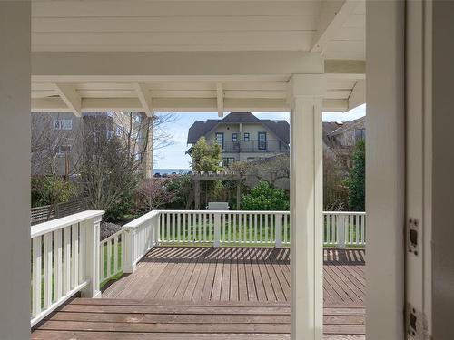 163 Bushby St, Victoria, BC - Outdoor With Deck Patio Veranda With Exterior
