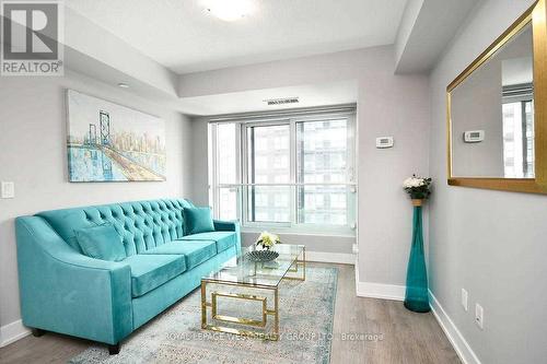 #1605 -7 Mabelle Ave, Toronto, ON - Indoor Photo Showing Living Room