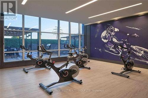 #1605 -7 Mabelle Ave, Toronto, ON - Indoor Photo Showing Gym Room