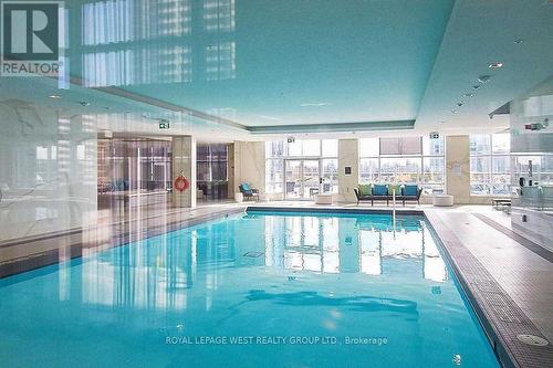 #1605 -7 Mabelle Ave, Toronto, ON - Indoor Photo Showing Other Room With In Ground Pool