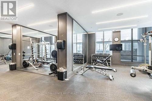 #1605 -7 Mabelle Ave, Toronto, ON - Indoor Photo Showing Gym Room