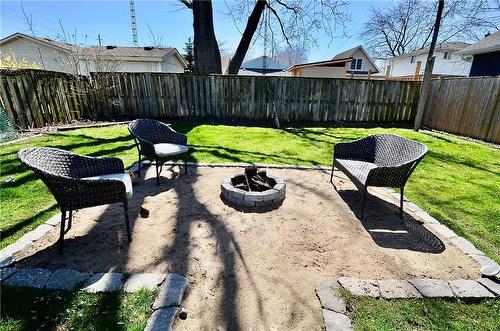 Fire Pit - 20 Parkwood Drive, St. Catharines, ON - Outdoor