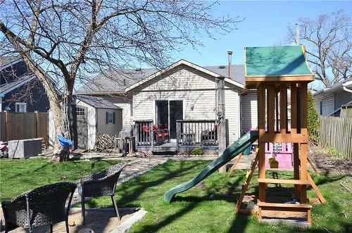 Rear of Home - 20 Parkwood Drive, St. Catharines, ON - Outdoor With Deck Patio Veranda