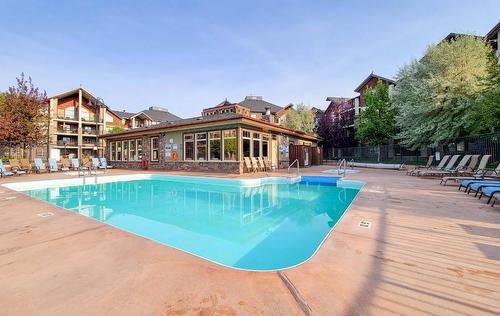 1213 - 205 Third Avenue, Invermere, BC - Outdoor With In Ground Pool With Backyard