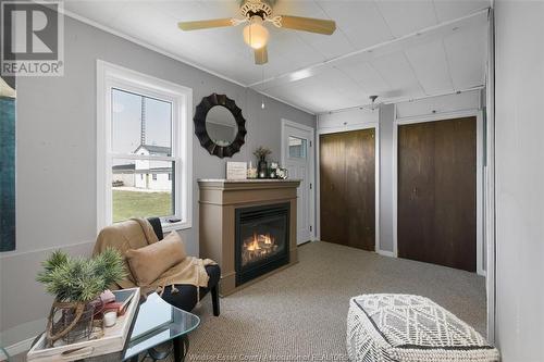 20941 Erie Street South, Wheatley, ON - Indoor With Fireplace