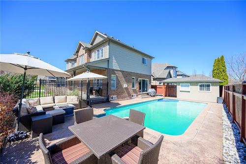 2 Hewitt Drive, Grimsby, ON - Outdoor With In Ground Pool With Deck Patio Veranda With Exterior