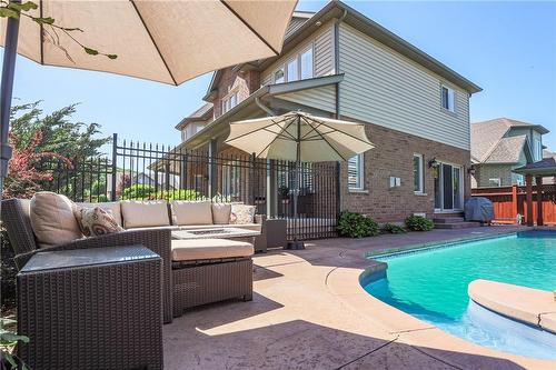 2 Hewitt Drive, Grimsby, ON - Outdoor With In Ground Pool With Deck Patio Veranda