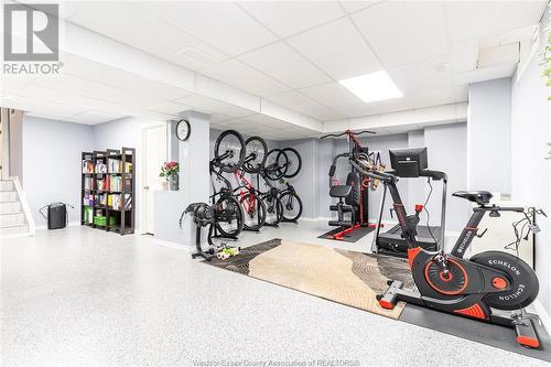 1505 Monticello, Windsor, ON - Indoor Photo Showing Gym Room