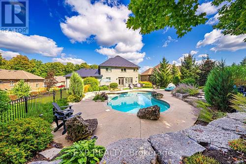 18 Black Creek Trail, Springwater, ON - Outdoor With In Ground Pool
