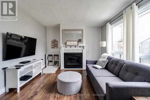 3 Hillbank Trail, Brampton, ON - Indoor Photo Showing Living Room With Fireplace
