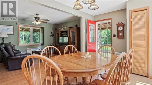 99 Pacific Gallant, Saint-Charles, NB - Indoor Photo Showing Dining Room