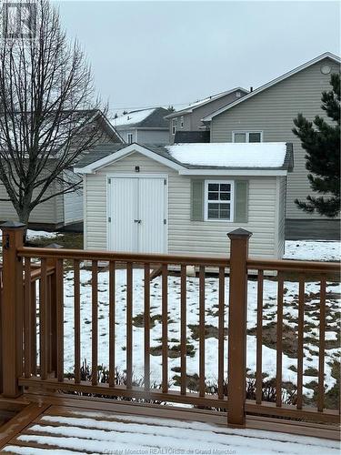 100 Hillary Cres, Moncton, NB - Outdoor With Deck Patio Veranda With Exterior