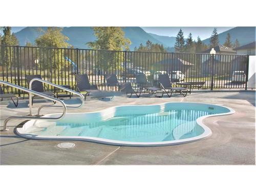415 Q - 400 Bighorn Boulevard, Radium Hot Springs, BC - Outdoor With In Ground Pool