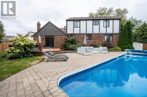 92 Mount Pleasant Crescent, Wallaceburg, ON - Outdoor With In Ground Pool With Deck Patio Veranda