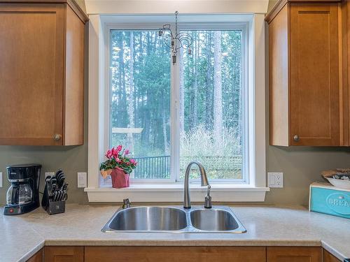 1421 Algonkin Rd, Duncan, BC - Indoor Photo Showing Kitchen With Double Sink