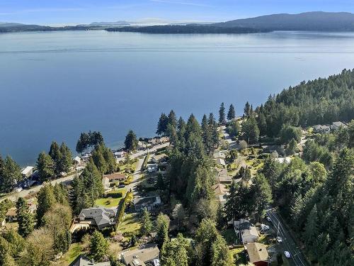 593 Scollard Rd, Mill Bay, BC - Outdoor With Body Of Water With View