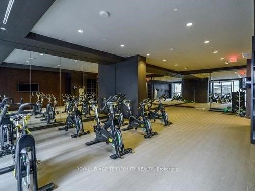 2402-70 Temperance St, Toronto, ON - Indoor Photo Showing Gym Room