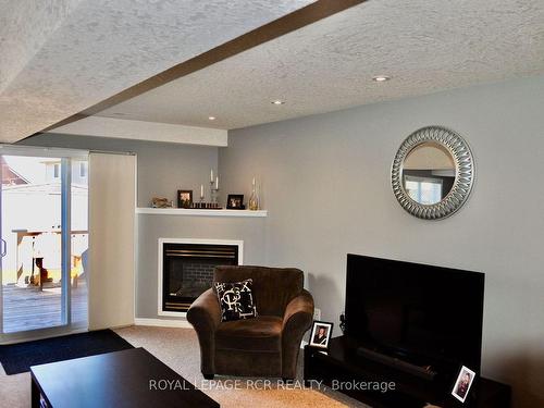 311 Montgomery Blvd, Orangeville, ON - Indoor Photo Showing Other Room With Fireplace
