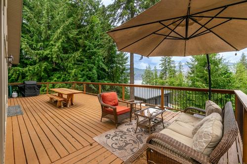 2611 Duncan Road, Blind Bay, BC - Outdoor With Deck Patio Veranda With Exterior